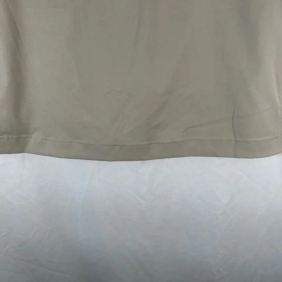 Tail Skirt Women's 16 Solid Beige Lined Shorts Zip Pockets Button Zip - Picture 8 of 10